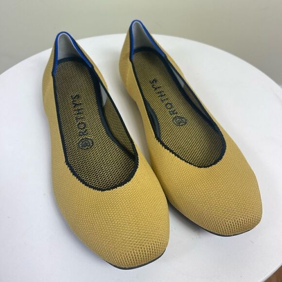 Rothys Chai Square  Flats - Picture 1 of 5